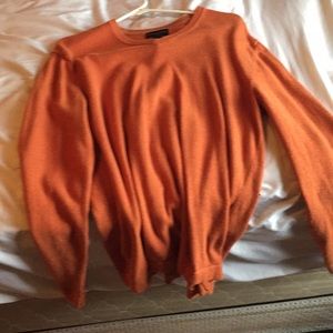 Orange Banana Republic sweater